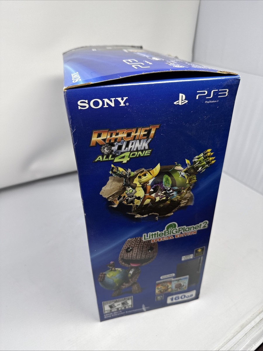 Sony PlayStation 3 Entertainment Pack 160GB Black Console for sale