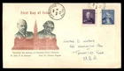 Mayfairstamps Canada FDC 1955 dual prime ministers First Day Cover aaz_32885