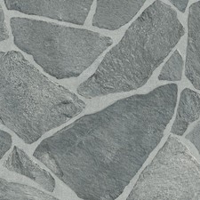 Grey Crazy Stone Effect Vinyl Flooring Kitchen Bathroom Cushion Lino Roll