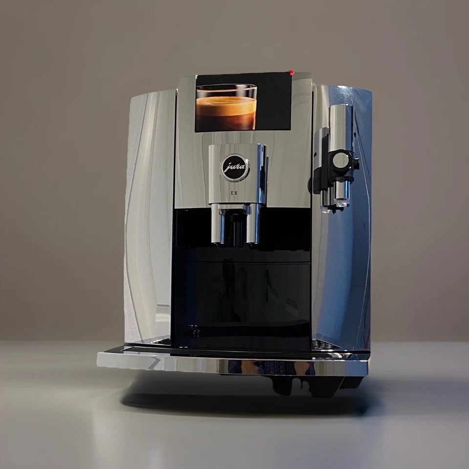 JURA E8 (EB) Chrom One Touch, Neuware, OVP 15363💫 25 Monate Gewährleistung