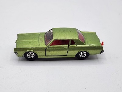 Vintage 1970 Lesney Matchbox Mercury Cougar #62 Diecast 1:64 Anit-Freeze Green