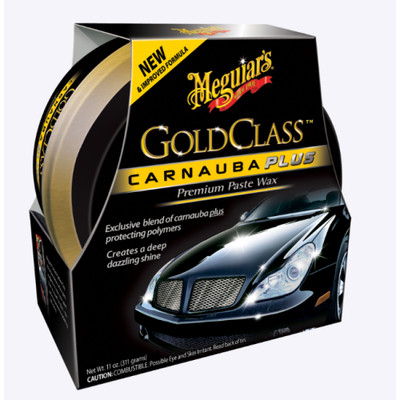 Meguiars Hartwachs Gold Class Carnauba Plus Paste Wax inkl. Applicator Pad