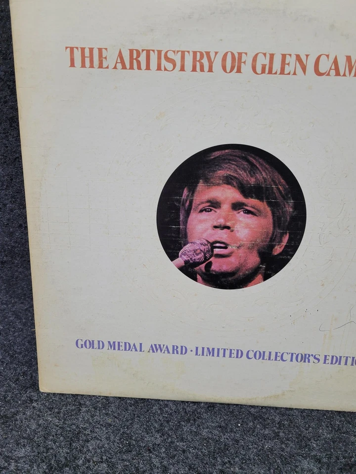 Vintage Glen Campbell Vinyl 2xLP The Artistry Limited Collector's Edition 1972 - Image 2 of 4