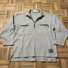 Vintage Bugle Boy Fleece Sweatshirt 1990s Large