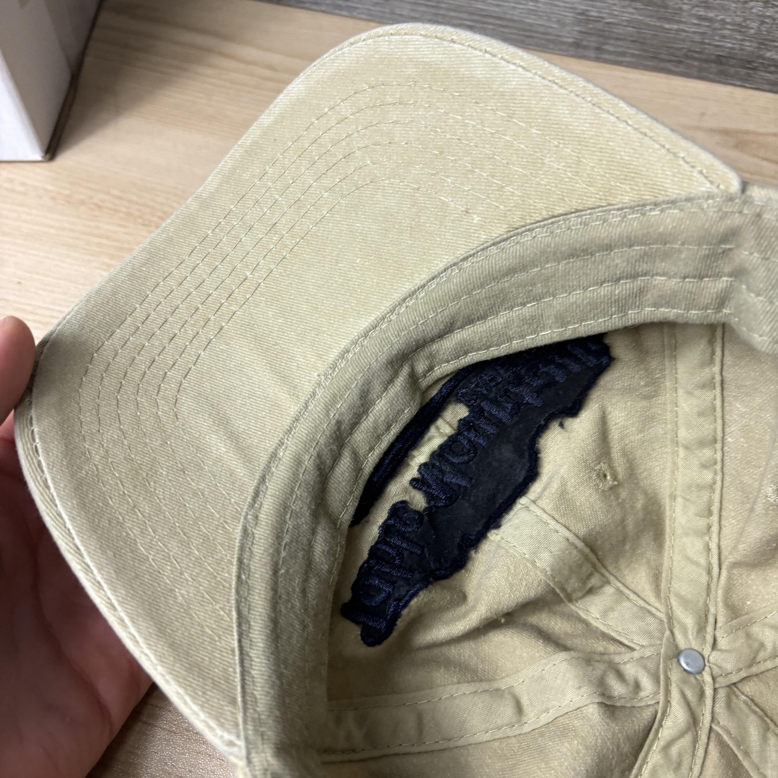 Table Mountain Cape Town Hat Cap Strap Back Khaki… - image 7