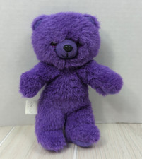 Purple Small Plush Teddy Bear 7 inches