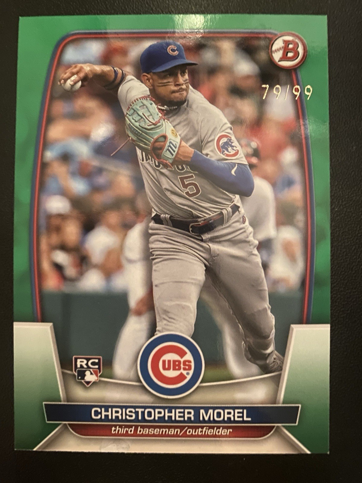 2023 Bowman - Christopher Morel #34 Green  /99 (RC)