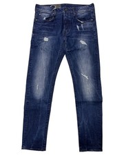 Image of G-STAR Men's Blue 3301 Denim Slim Fit Jeans RRP £80