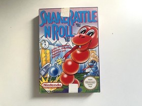 NES - Snake Rattle n Roll - in OVP mit Anleitung - PAL-B