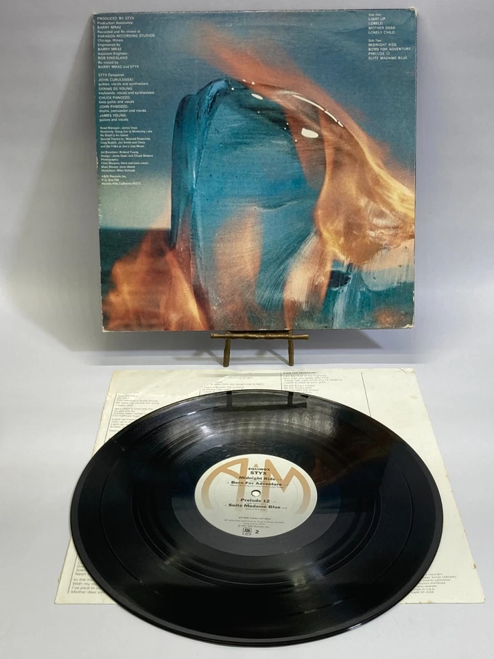 Styx Equinox Vintage Vinyl LP 1975 A&M Record SP-4559 - Image 4 of 4