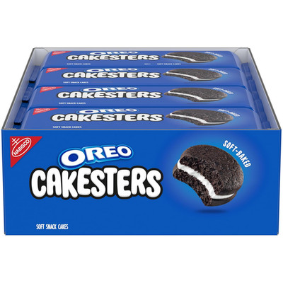 Oreo Cakesters Soft Snack Cakes, 8-3.03 Oz Snack Packs
