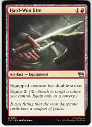 Hard-Won Jitte 0091 Teenage Mutant Ninja Turtles Magic: The Gathering