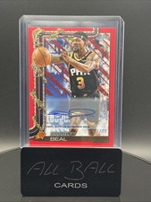 2025-26 Topps Holiday Mega Bradley Beal Auto Red /10 #H126 SSP Phoenix Suns
