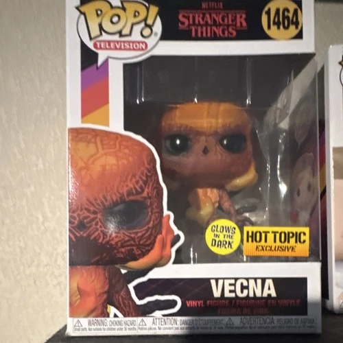 Funko Pop! Vecna Stranger Things Glow Hot Topic Exclusive Vinyl #1464