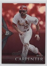 2014 Bowman Platinum Ruby Matt Carpenter #7 0q3