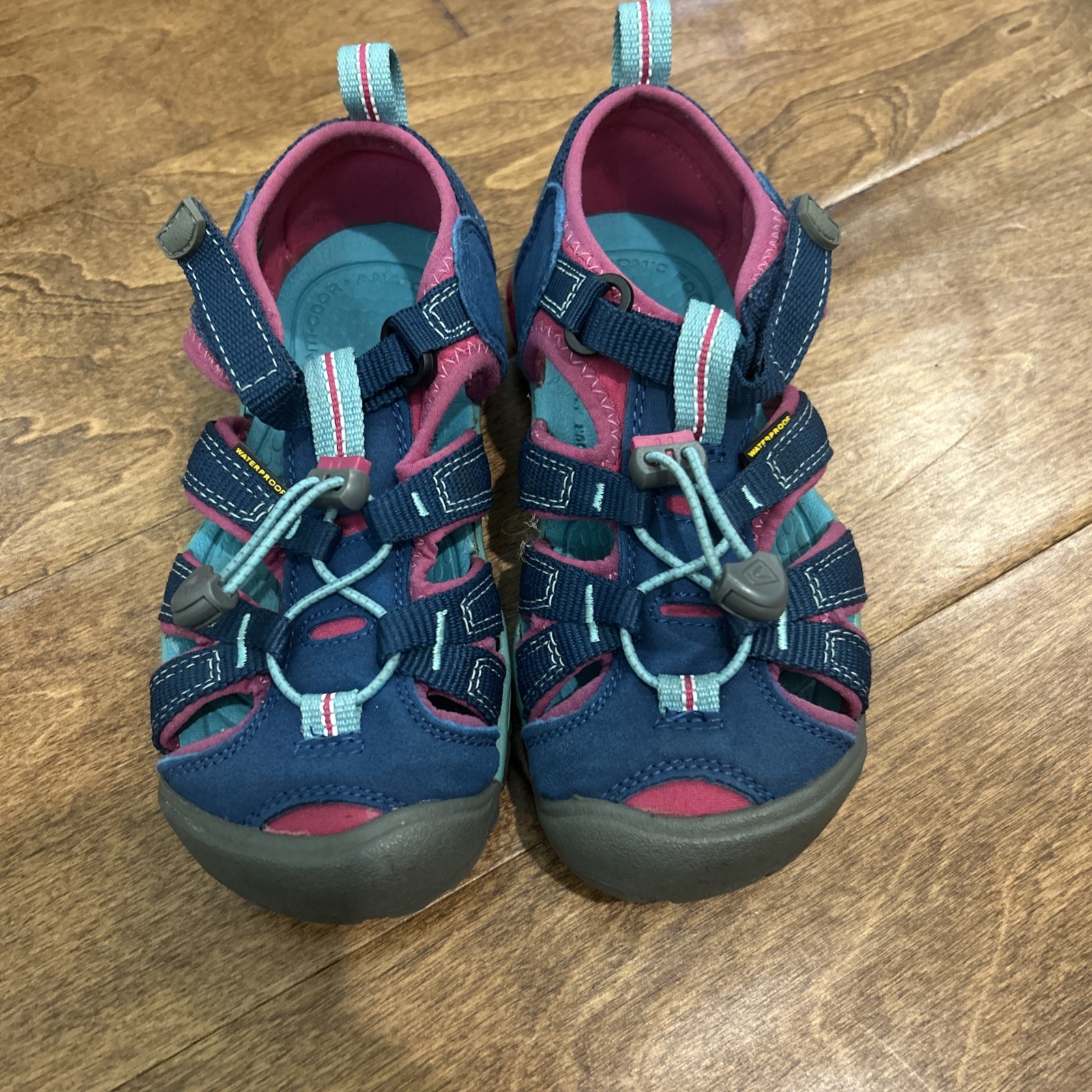 Keen Newport Sandali Scarpe Bambini 12 Blu Rosa Escursionismo Outdoor Impermeabili