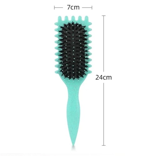Curl Defining Hair Brush, 2024 Flash Boar Bristle Styling Brush for Green - Picture 4 of 6