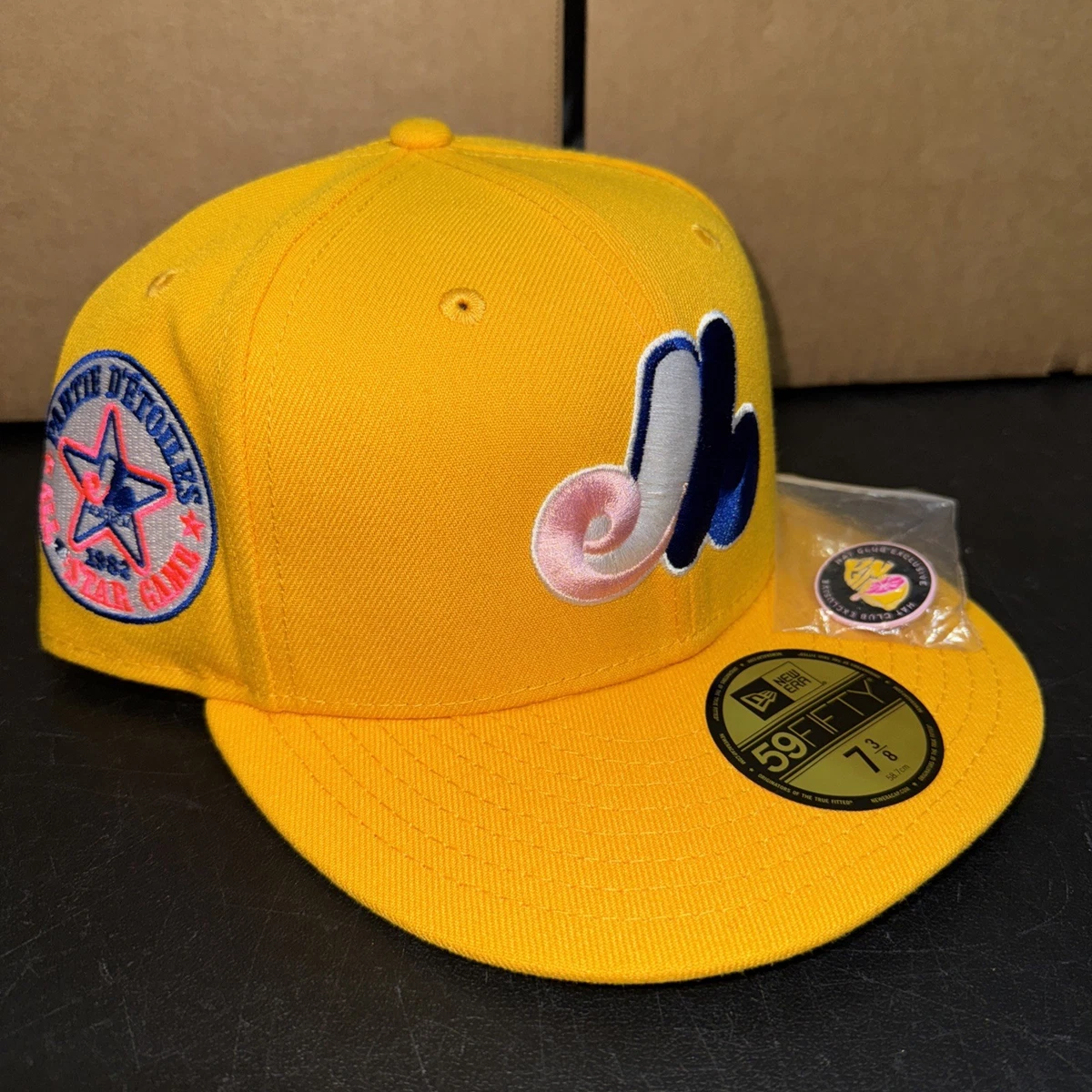 Baseball Cap Men's Yellow 7 3/8 Size for sale | eBay