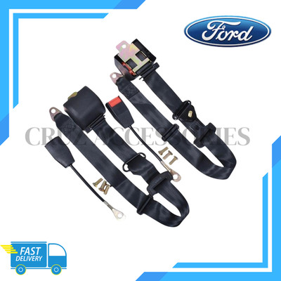 For all Ford Car Seat Belt Adjustable 3 point seat belts