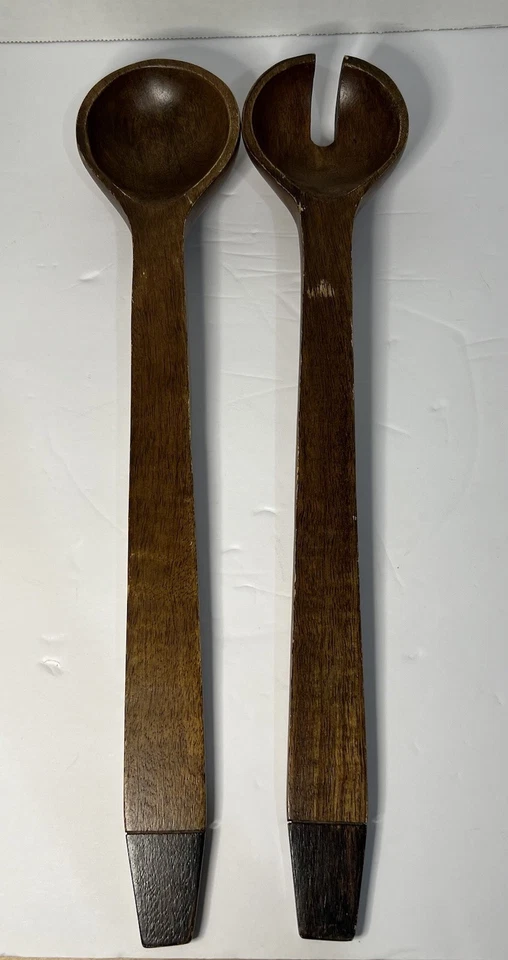 Juego completo de 8 ensaladeras de madera Pottery Barn Spring CottageCore para servir Foto 2 de 4