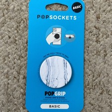 Image of PopSocket white granite grip Holder Basic Mobile Phone Expanding Stand Socket