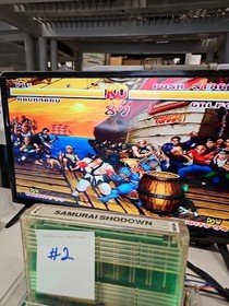 Samurai Shodown SNK NEO GEO MVS Cartridge Game 100% Authentic *SECURITY SEAL* #2