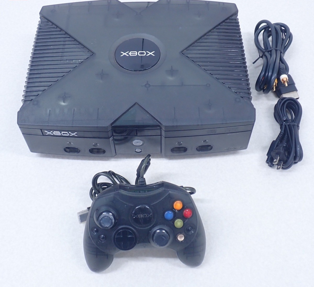 Console Microsoft Xbox Special Edition Clear Skeleton Limited noire d'occasion