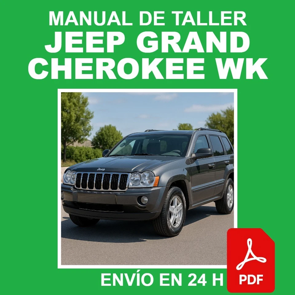 Manual de Taller Jeep Grand Cherokee WK 2005-2008 Reparacion CD PDF ES - Imagen 1 de 1