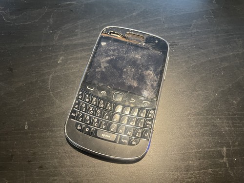 Blackberry Bold 9900 schwarz Smartphone Handy Ersatzteile Reparaturen defekt (40)