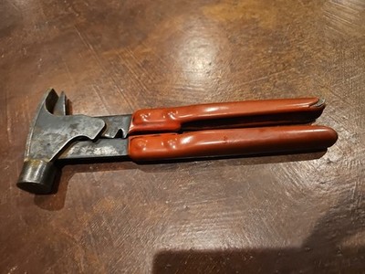Vintage Multi-Function Handy Plier Hammer Wrench Plier Nail Puller Wire Cutter