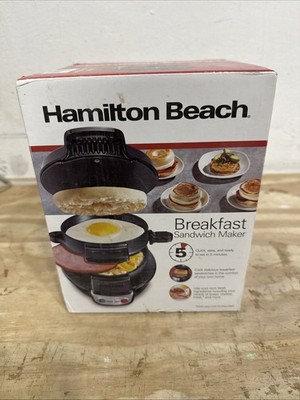 Hamilton Beach 25621 Breakfast Sandwich Maker - Black