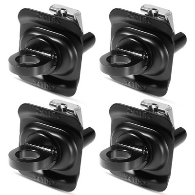 AUTOBABA Truck Bed Tie Down Anchors Compatible with 2014-2025 Chevy Silverado GM