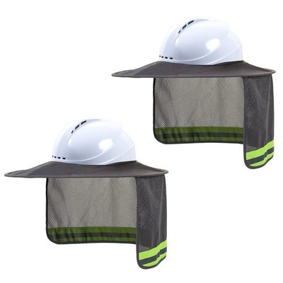 Protector Solar Para Casco Con Tira Reflectante Para Hombre Y Mujer 2 Pzs