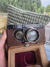 Zeiss Ikon Contax I Rangefinder Black Nickel with Zeiss Sonnar 2/5cm Lens