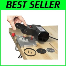 Compact High-Speed Chop Saw for Miniature Models - Cuts Soft Wood & Metals