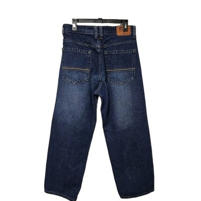 Bronson Premium Jeans Mens 32x30 Dark Wash Wide Leg Baggy Denim Skater Pants