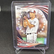 Topps 2019 Update Perennial All-Stars Max Scherzer #PAS-37 Nationals