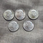 1968 And 1969-D Kennedy Half Dollars, Lot Of 5