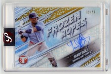 YANDY DIAZ Auto - Gold Refractor #/50 Frozen Ropes 2024 Topps Pristine #FRA-YO