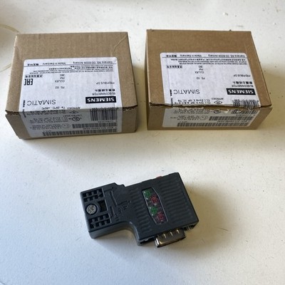 3x Siemens SIMATIC DP PROFIBUS Stecker 6ES7972-0BA52-0XA0   NEU 