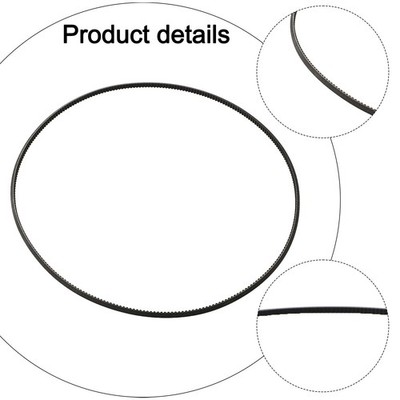High Performance 5M710 Lathe Drive Belt Set of for 2 for Harbor For Freight