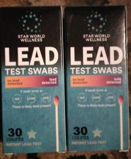 2 pack, Rapid Lead Test Kit 30 PCS  Results in 30 Seconds, 60 pcs total