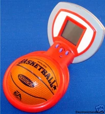 EA SPORTS BASKETBALL VIDEO GAME ELECTRONIC HANDHELD MOUSE ROLL DESK BALL LCD GAM