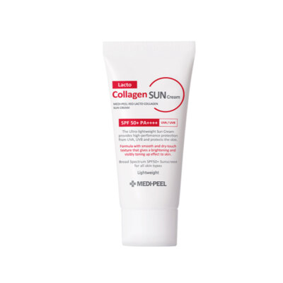 [MEDI-PEEL] Red Lacto Collagen Sun Cream - 50ml (SPF50+ PA++++) / Free Gift
