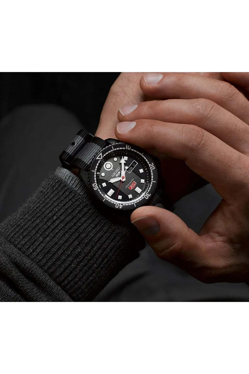 Seiko 5 Sports Honda Super Cub Watch SRPJ75K1 eBay