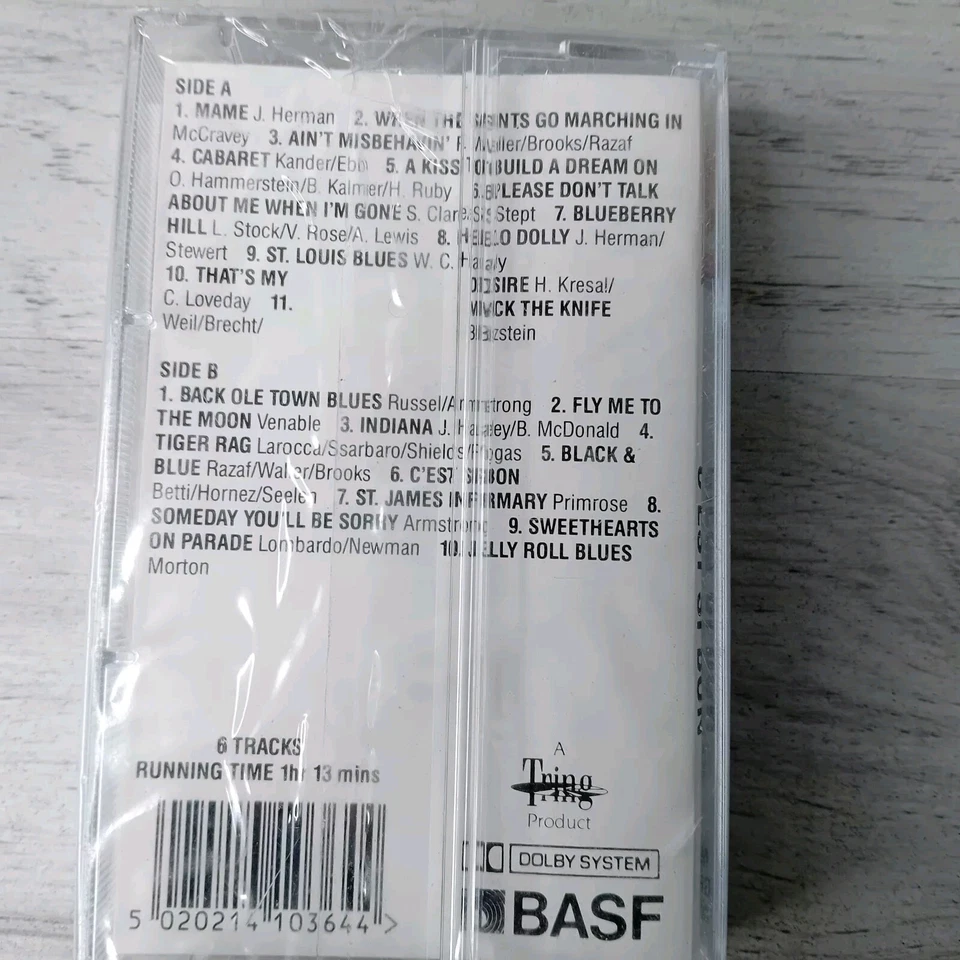 LOUIS ARMSTRONG CEST SI BON CASSETTE TAPE ALBUM - NEW SEALED - RARE MUSIC,,, - Image 2 of 3