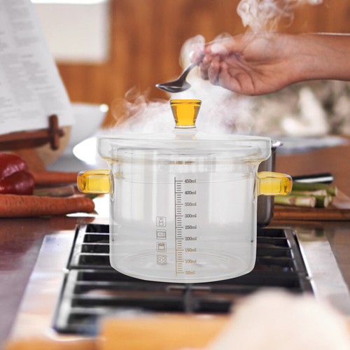 Glass Saucepan Eintopfschale Baby Kochtöpfe Für Die Küche Glaskochtopf - Bild 5 von 12