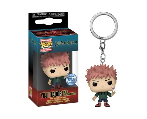 Funko Pocket POP! Keychain Jujutsu Kaisen Yuji Itadori with Sukuna Mouth