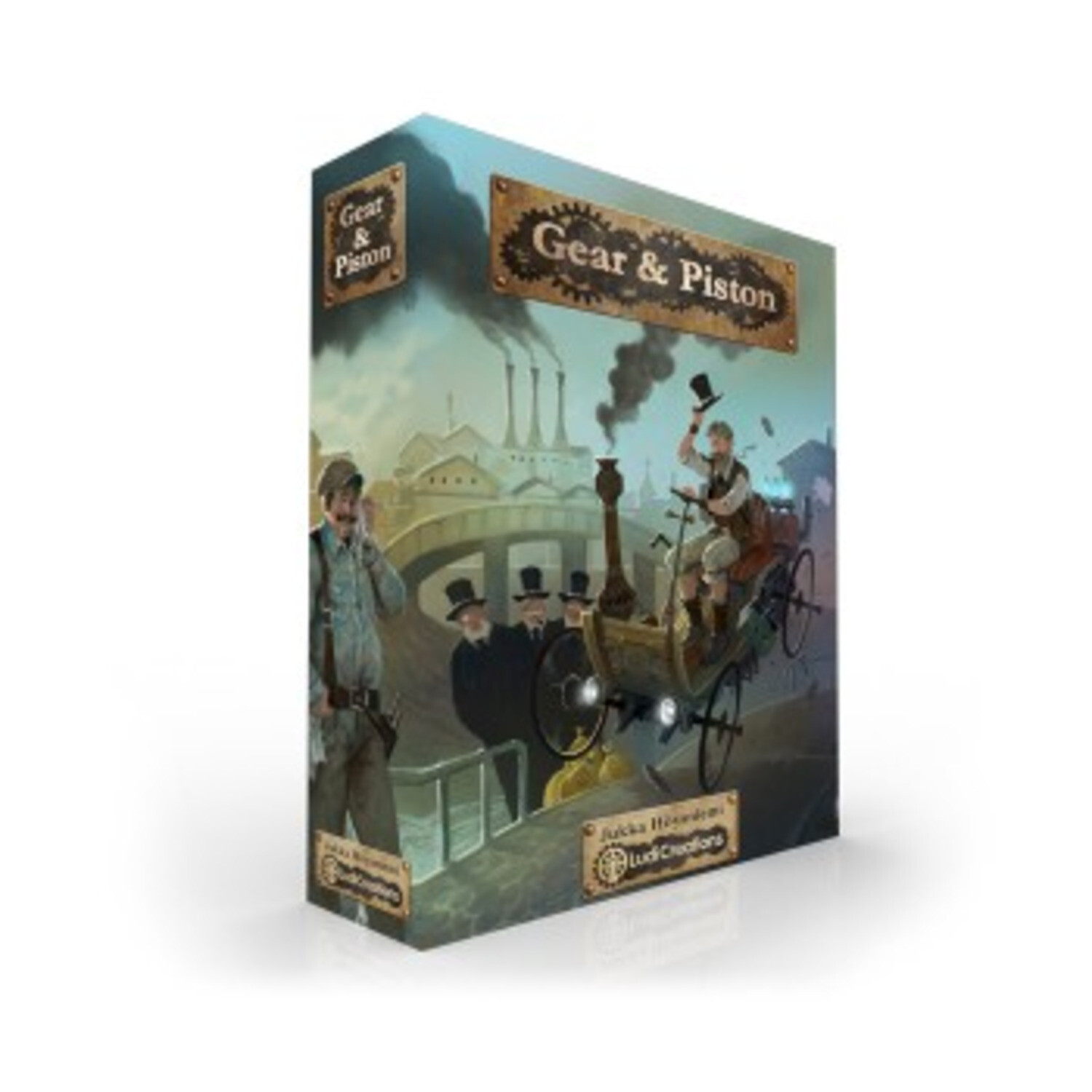 LudiCreations Boardgame Gear & Piston Box VG+/EX