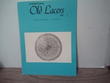 RZADKI MIĘDZYNARODOWY BIULETYN OLD LACERS 1987 Wzory i artykuły z koronką
